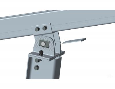 sistema de montaje de pilotes de tierra solar
