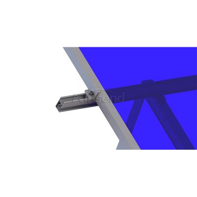 soporte triangular para techo plano para montaje solar