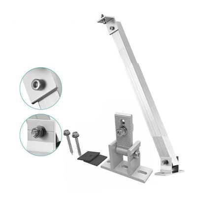 Pie ajustable _Sistema de montaje solar de techo plano y techo de metal