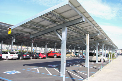 cochera solar
