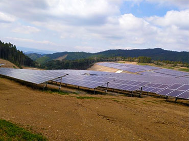 Proyecto de tierra solar 11MW , japon