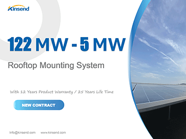 Nuevo proyecto de sistema de montaje solar en techo de 5 MW, China