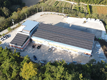 Sistema de montaje de techo de metal 178KW, Corea