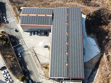 Proyecto de techo de metal solar 433.26kw, Corea