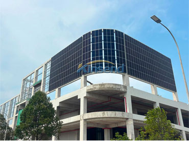 Sistema de montaje de fachada BIPV