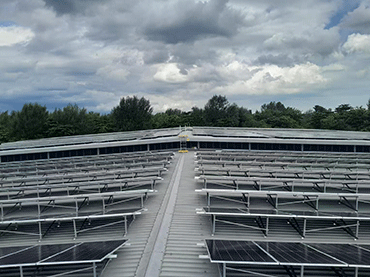 Sistema de montaje solar de metal en azotea de 3,2 MW, Singapur