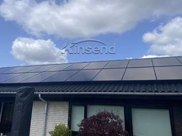 ¿Cómo instalar el sistema de techo solar inclinado?