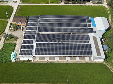 Sistema de montaje de techo de metal 98KW, Corea