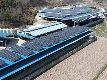 Sistema de montaje de techo de metal 598KW, Corea