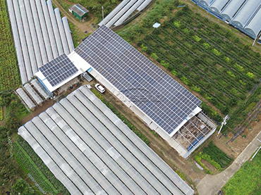 Sistema de montaje de techo de metal 246KW, Corea