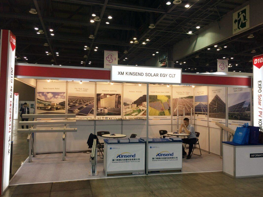  Kinsend exhibido en expo solar korea 2018 