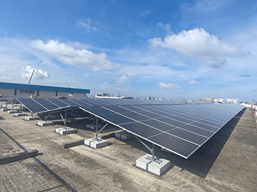 Nuevo proyecto solar de techo plano de acero ZAM de 785 kw completado, Singapur