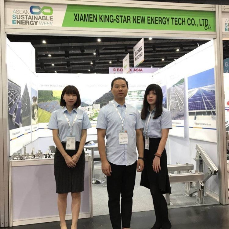  Kinsend exhibido en asean Sustainable Energy Tailandia 2018 