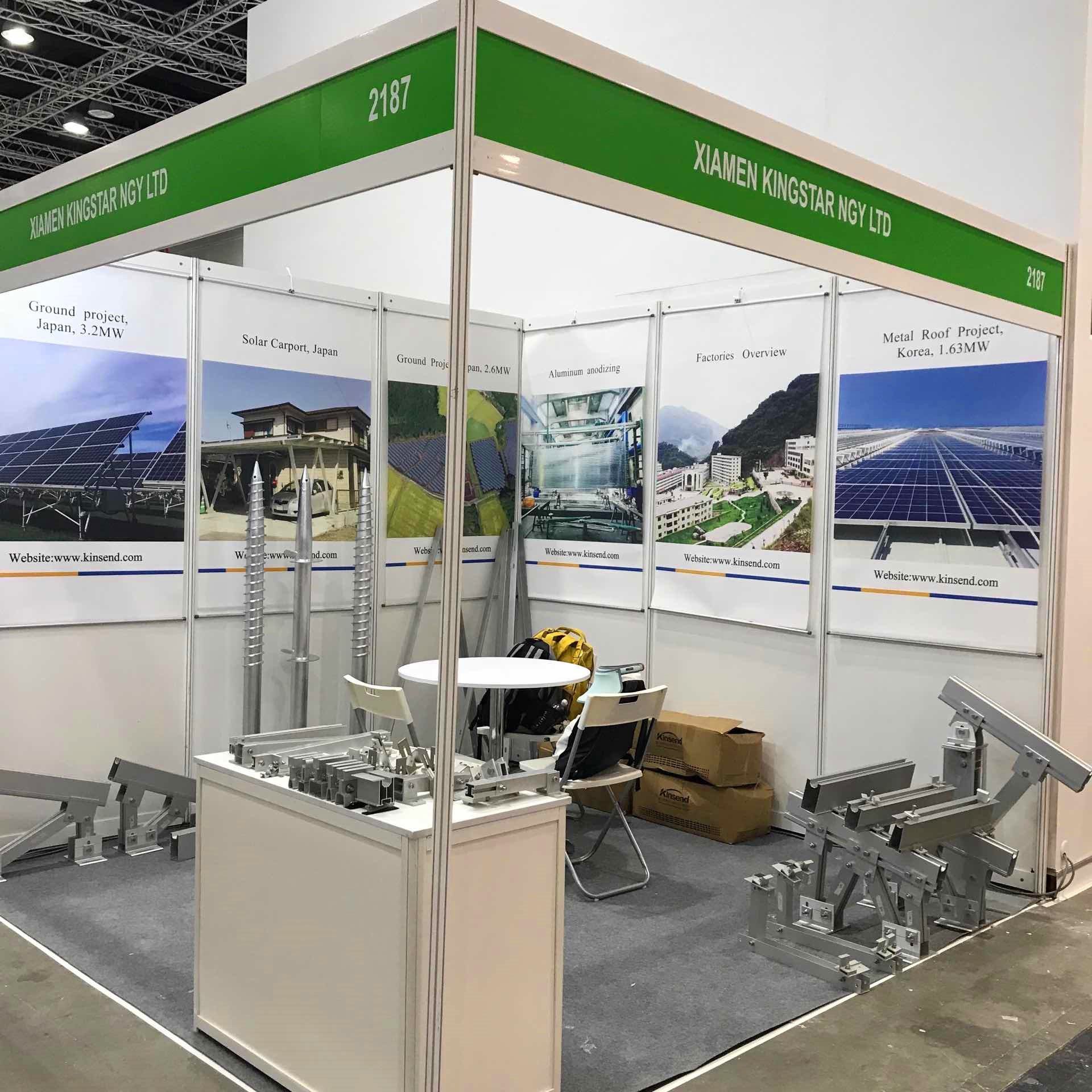  Kinsend exhibido en la asean solar expo en malasia 2018 