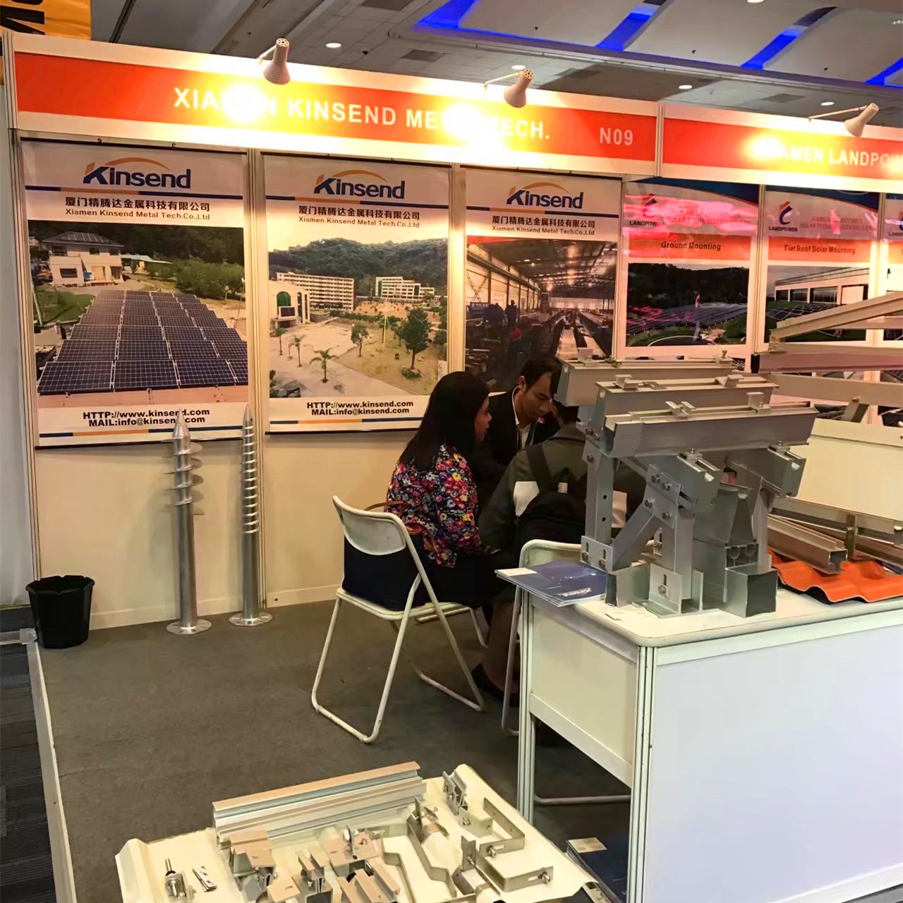  Kinsend expuesto en El feria solar filipinas 2017 