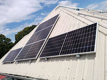 Proyectos de techos de metal completados